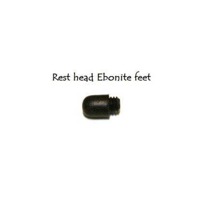 ebonite cross rest head feet for snooker or pool rests